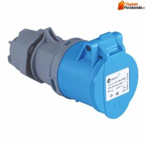 TP Elektrik CEE 3X32 Uzatma Prizi Yaylı Kapaklı
